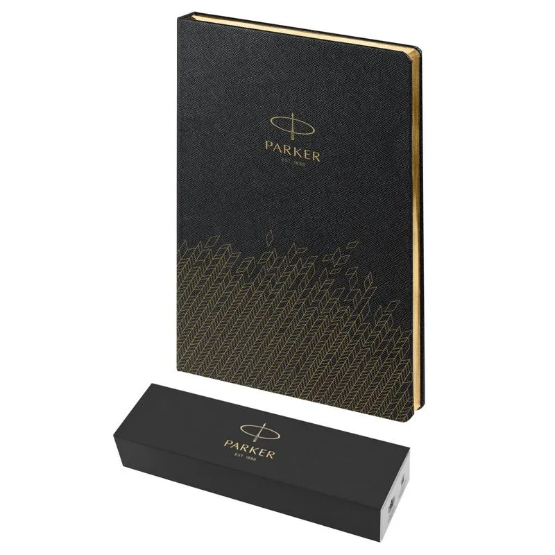 Parker Набор:Пер.ручка Parker Jotter Stainless Steel GT FP (2030948) +Ежедн.черн. недат. (2031110_5330948)  Фото 7