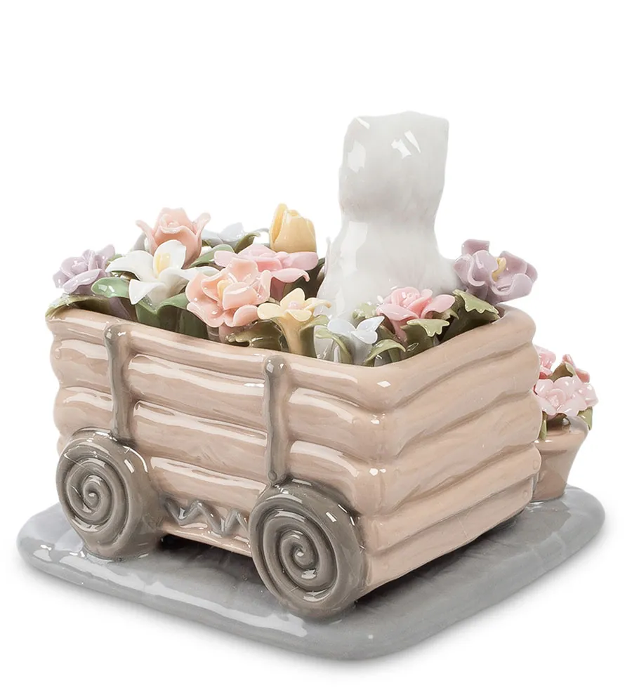 Pavone CMS 15/89 Фигурка Щенята  Цветы для Хозяйки  Фото 2