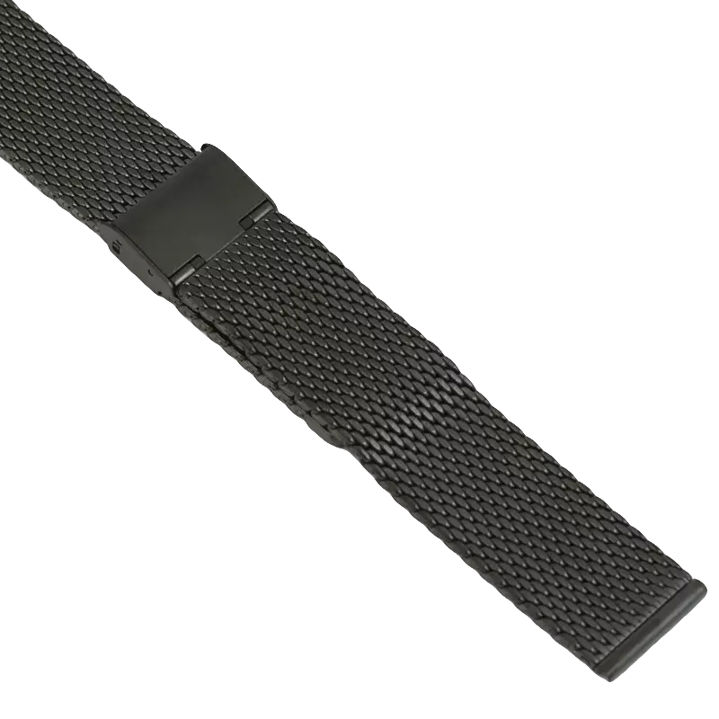 KMV Браслет MESH10 IP Black 22мм 