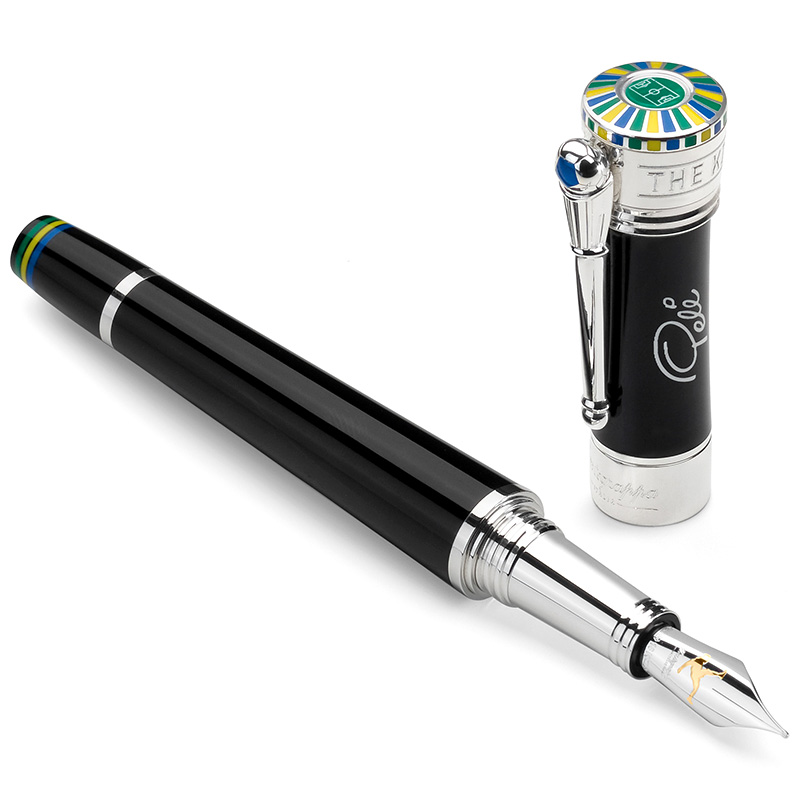 Montegrappa PELE/BK-BP Шариковая ручка Montegrappa Pele P-10 Sterling Silver  Фото 3