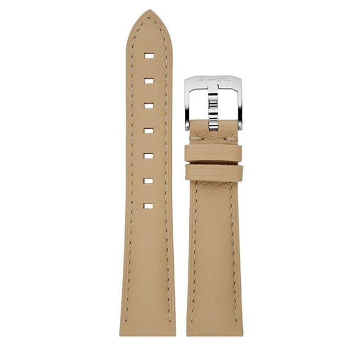 Tag Heuer Ремень бежевый кожа 17мм Tag Heuer Formula 1 Quartz WBJ131(BC0946)  Фото 1