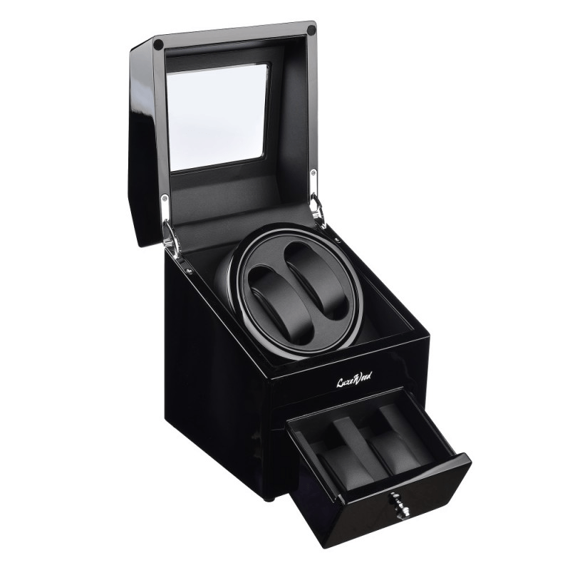 Luxewood Шкатулка для 2 часов с автоподзаводом Luxewood LW621-11  Фото 3