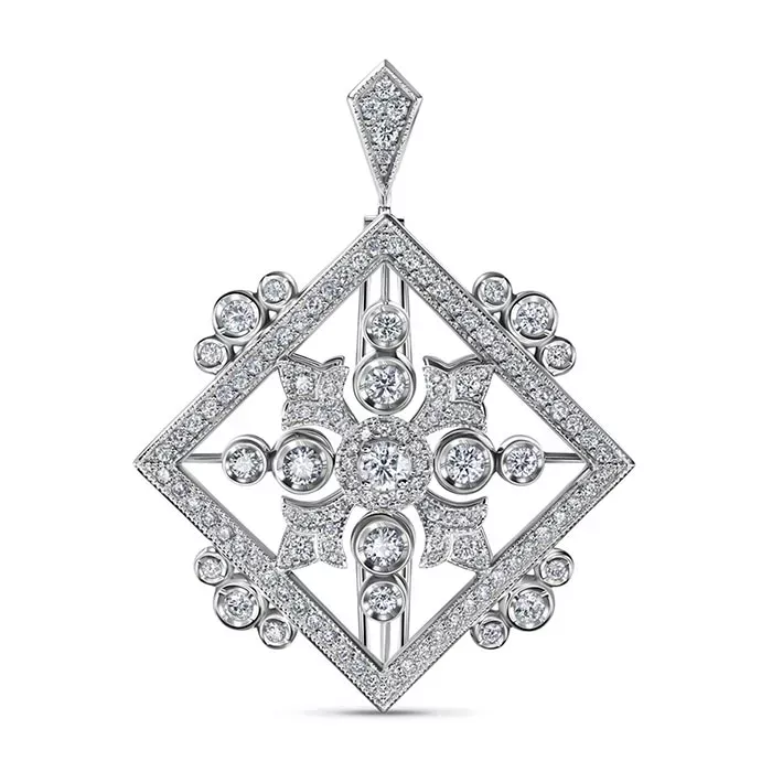 ALROSA Diamonds BH141D21S Брошь-подвеска  Фото 1