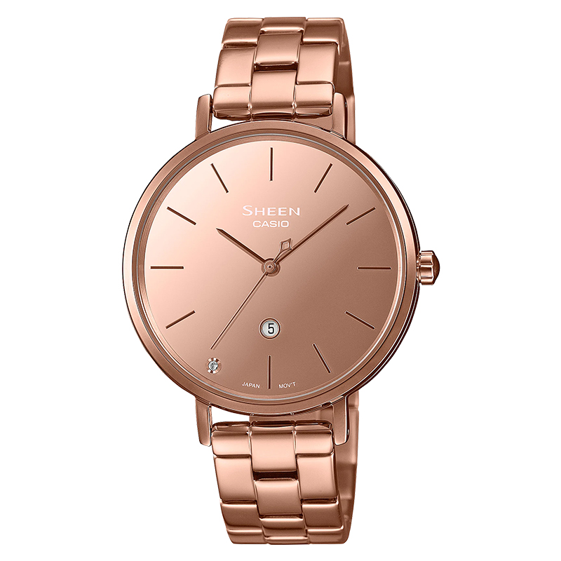 Купить Наручные часы Casio Sheen SHE-4544PG-4AUDF Sheen в Sibtime Наручные часы Casio Sheen SHE-4544PG-4AUDF Sheen