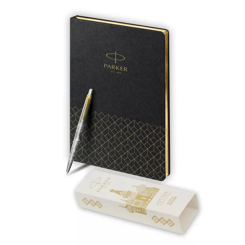 Parker Набор:Шар.ручка Jotter Russia SE GT BP (2126175) + Ежедневник черн. недат. (2121110_5336175)  Фото 6