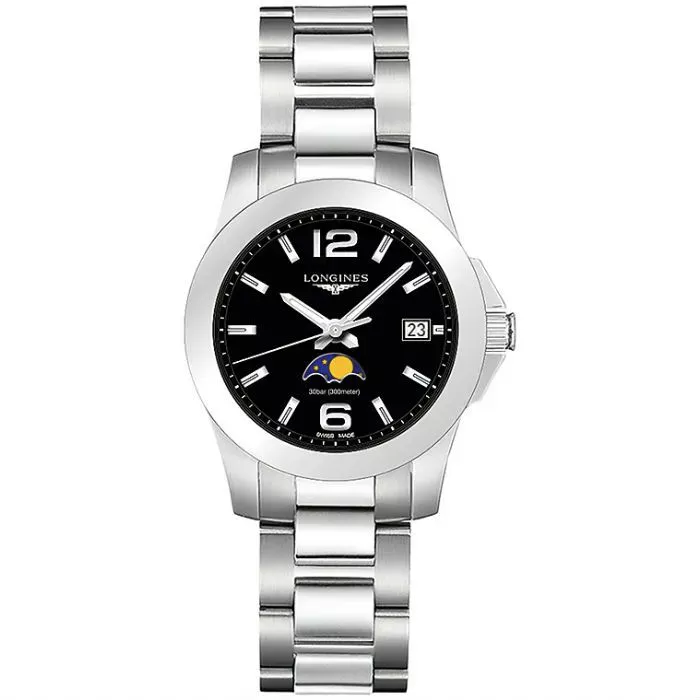 Купить Наручные часы Longines L3.381.4.58.6 в Sibtime Наручные часы Longines L3.381.4.58.6