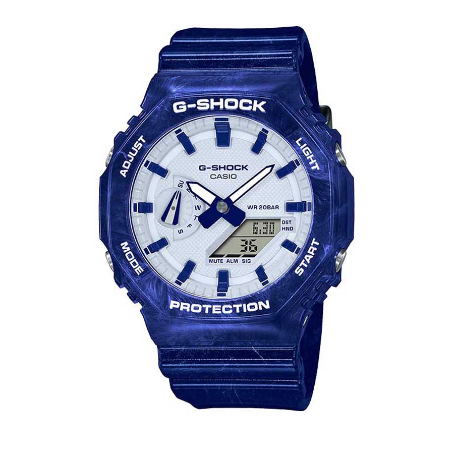 Casio G-Shock GA-2100BWP-2A  Фото 1