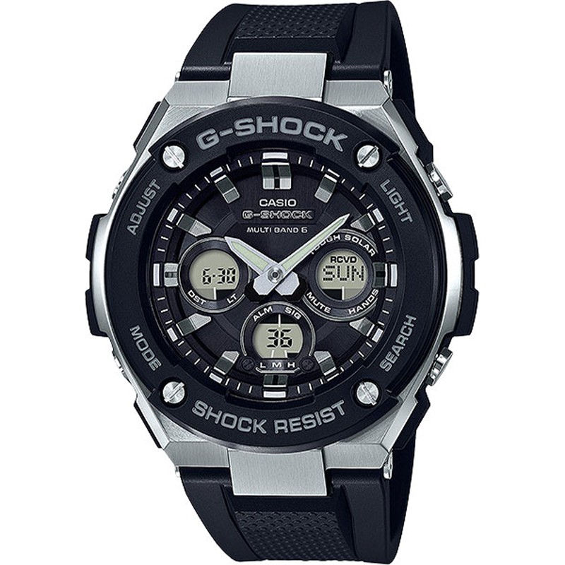 Наручные часы  Casio G-Shock GST-W300-1A G-Steel Фото 1