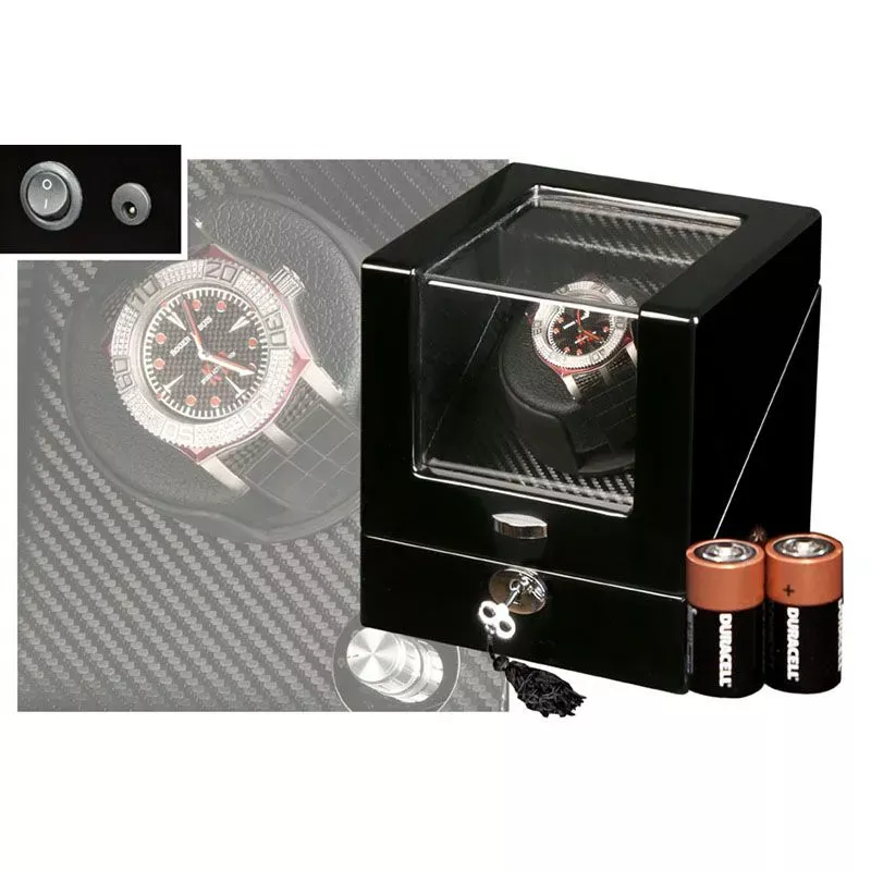   WW-8096BCL Шкатулка для подзавода 1 часов  Фото 2