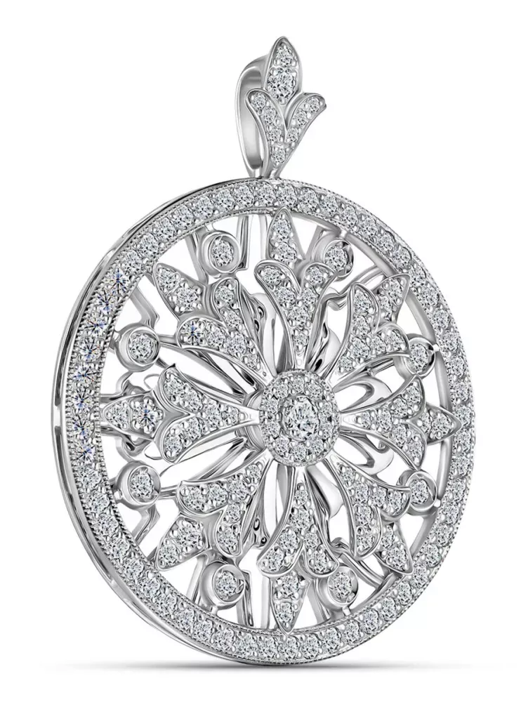 ALROSA Diamonds 2H140D21S Подвеска  Фото 5