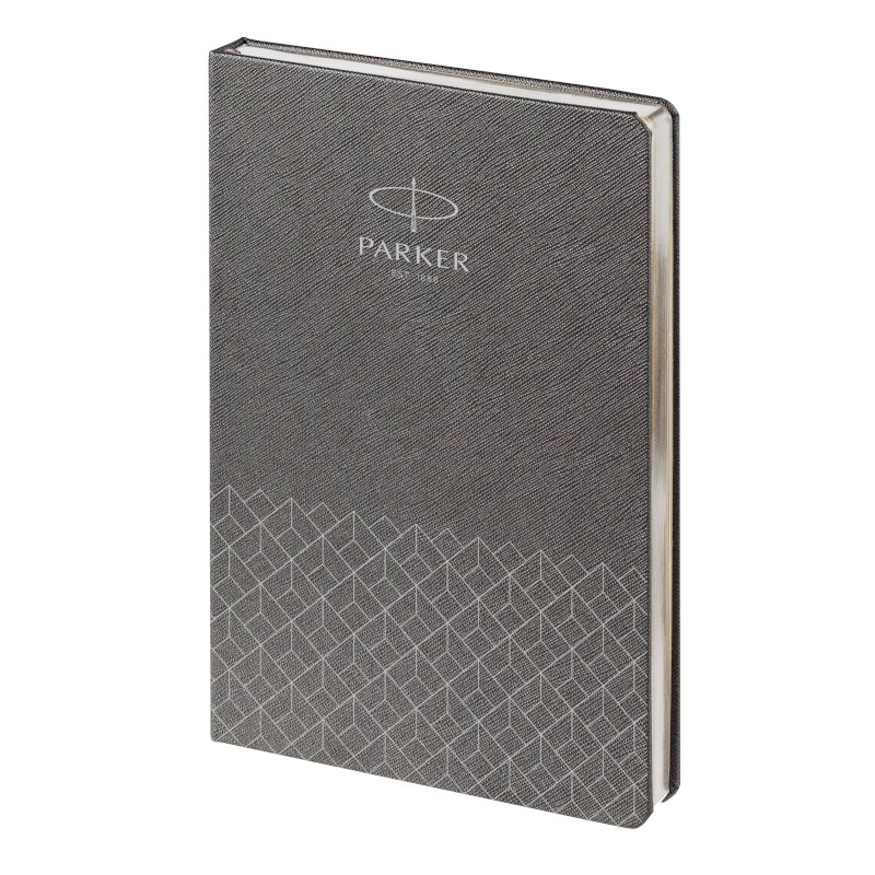 Купить Parker P1111005 Ежедневник недатированный, серый c нанесением Logo в Sibtime Фото 1 Parker P1111005 Ежедневник недатированный, серый c нанесением Logo Фото 1