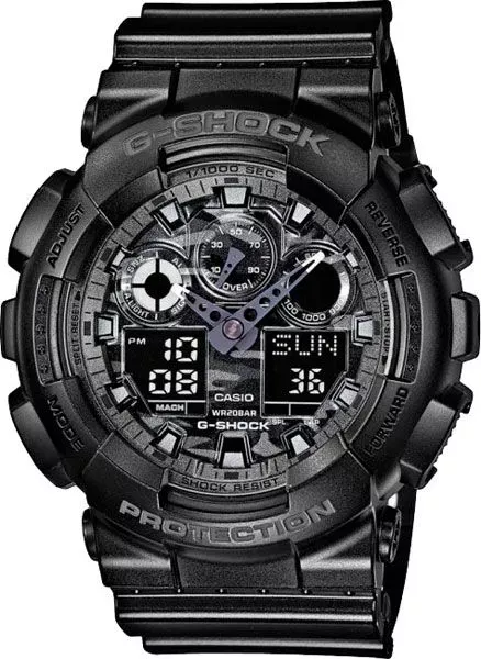 Casio G-Shock GA-100CF-1A  Фото 1