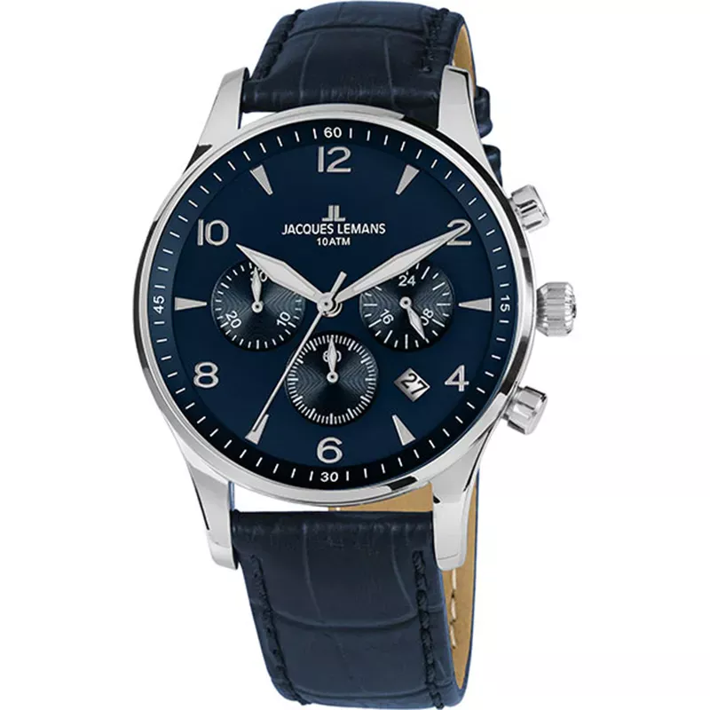 Купить Наручные часы Jacques Lemans 1-1654ZC в Sibtime Наручные часы Jacques Lemans 1-1654ZC