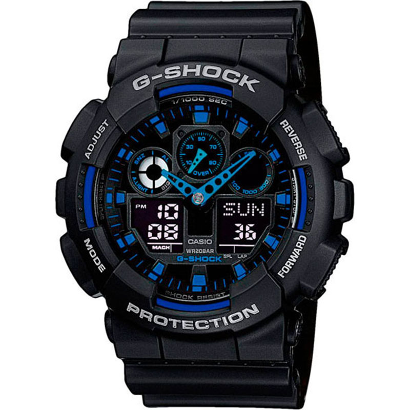 Casio G-Shock GA-100-1A2  Фото 1