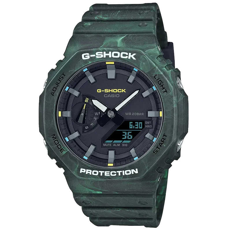 Casio G-Shock GA-2100FR-3A  Фото 1