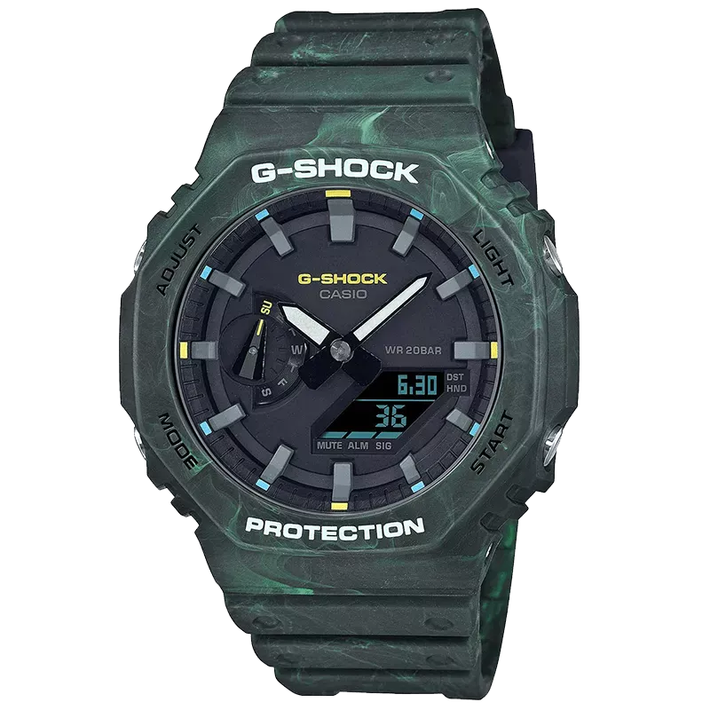 Casio G-Shock GA-2100FR-3A  Фото 1