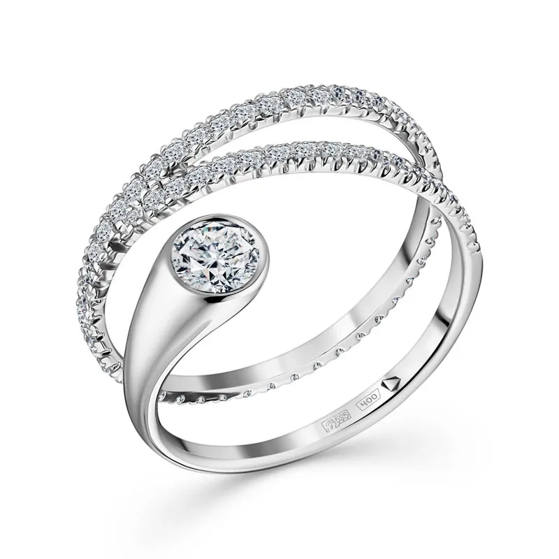 ALROSA Diamonds 0P274B21S Кольцо  Фото 3