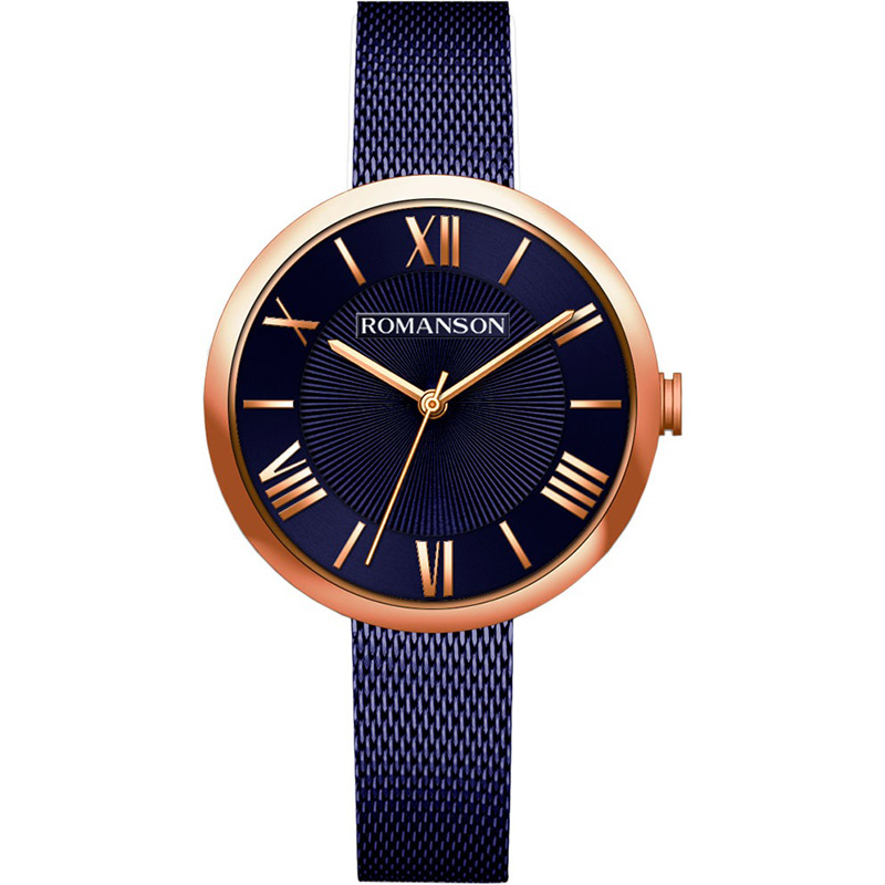 Купить Наручные часы Romanson RM8A48 LLR(BU) в Sibtime Наручные часы Romanson RM8A48 LLR(BU)