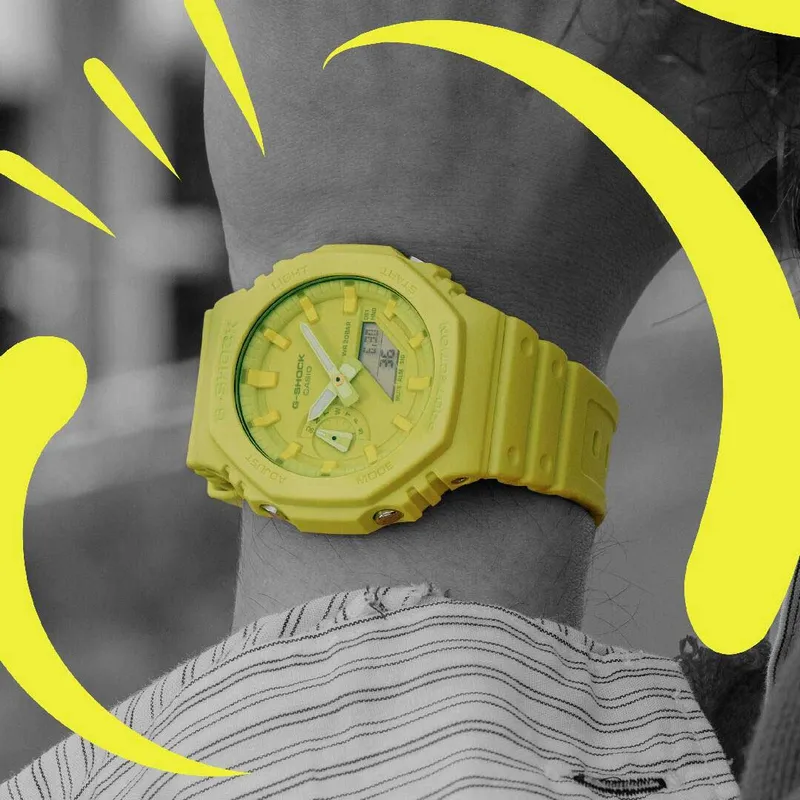 Casio G-Shock GA-2100-9A9  Фото 3
