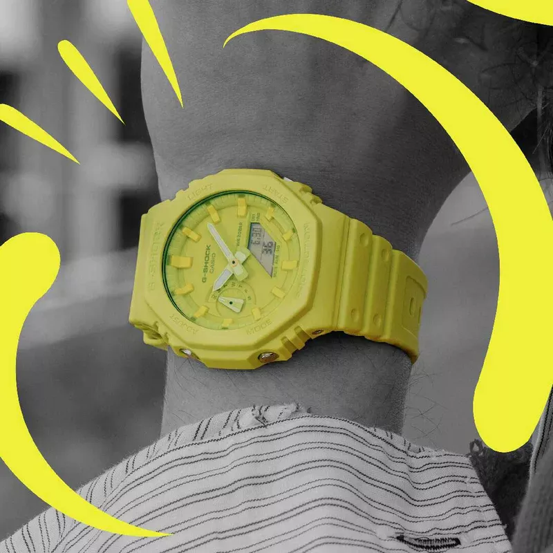 Casio G-Shock GA-2100-9A9  Фото 3