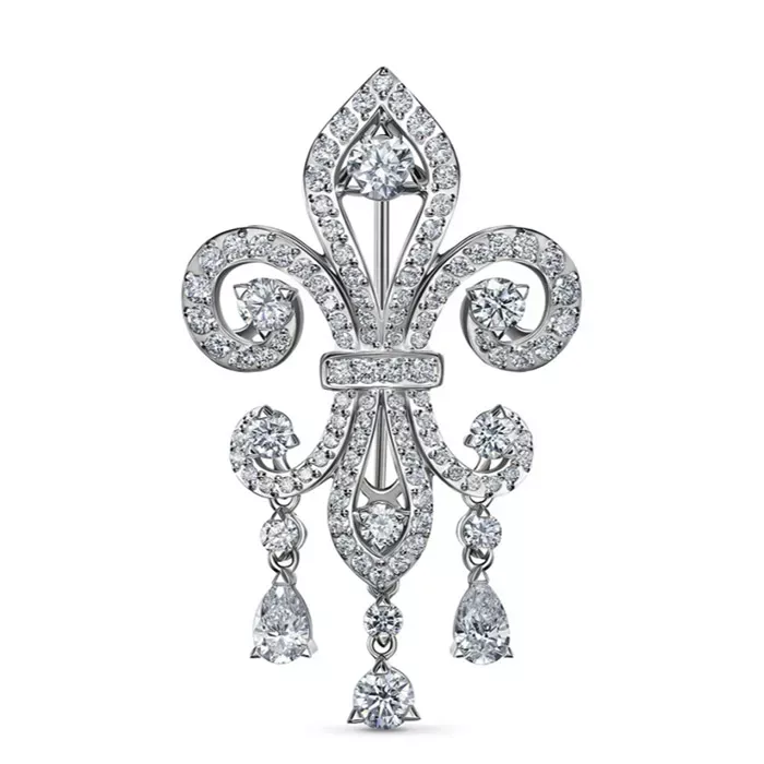 ALROSA Diamonds 4H137211S Брошь  Фото 1