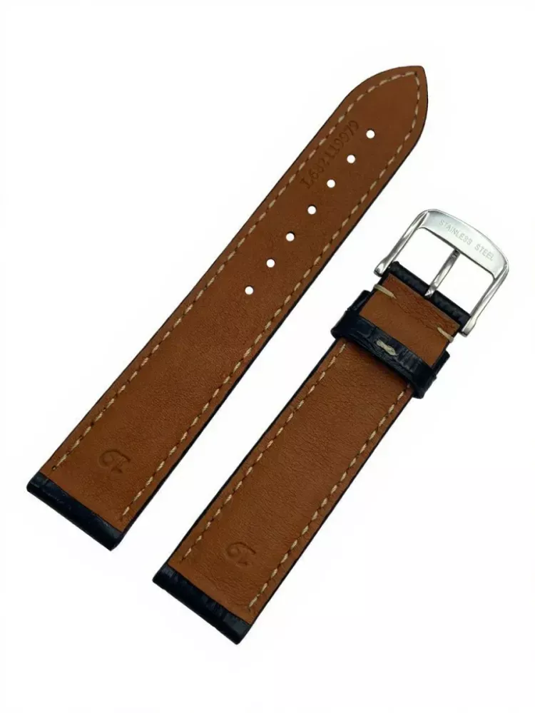 Timeking TY-LG.L2.518.01-19/18 черн, им.крокод, бел.строчка  Фото 2