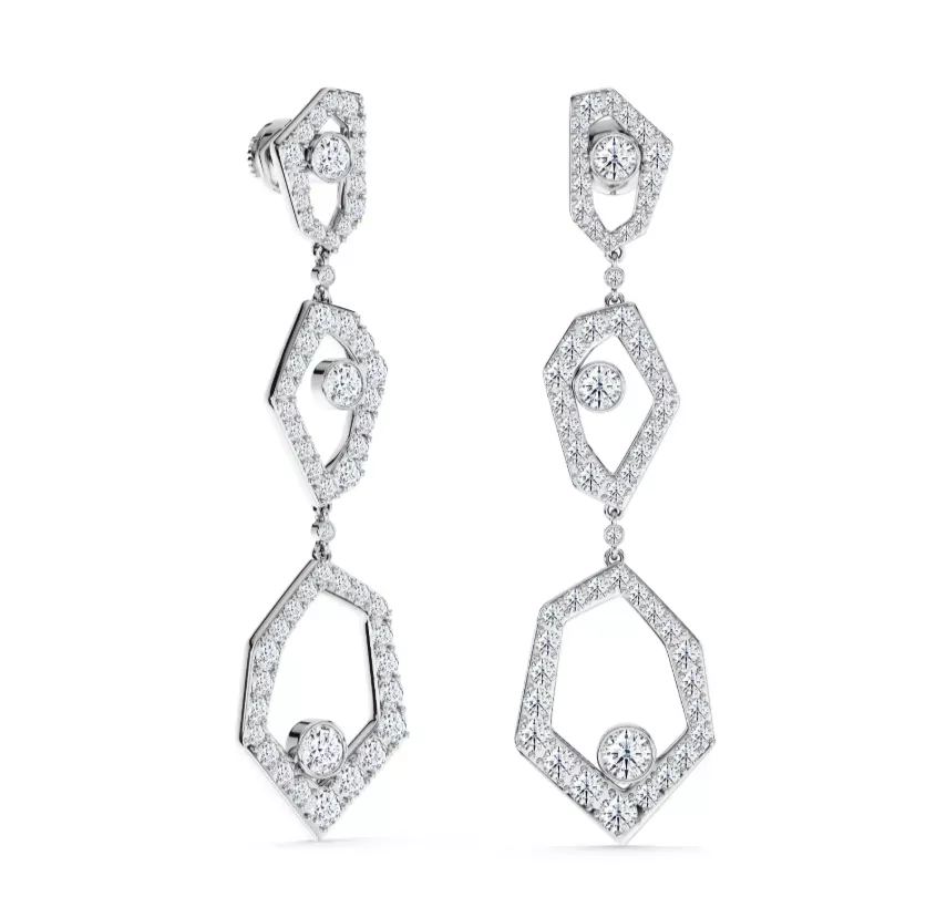 ALROSA Diamonds 1L226211S Серьги  Фото 3