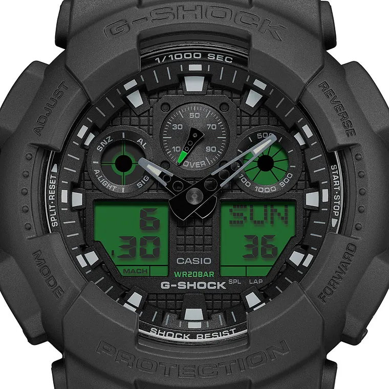 Casio G-Shock GA-100BEG-1A  Фото 2