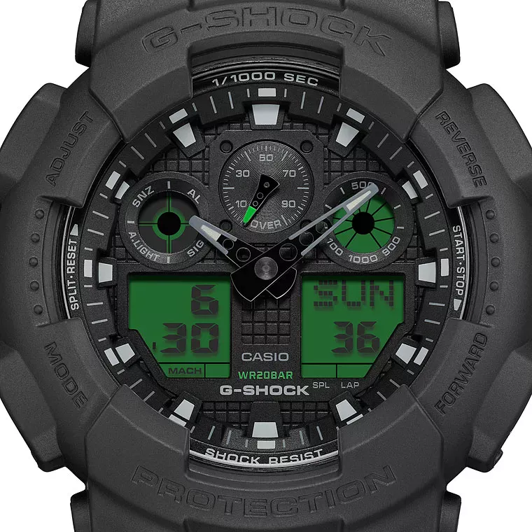 Casio G-Shock GA-100BEG-1A  Фото 2