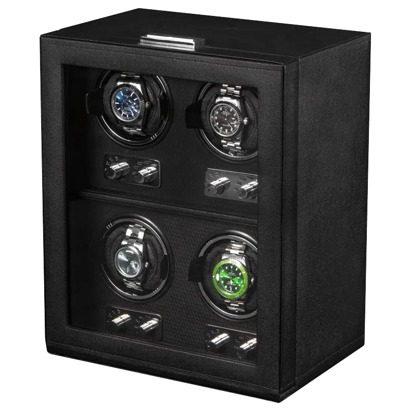 TIMESTORY Шкатулка для 4 часов с автоподзаводом TIMESTORY TSBD04 