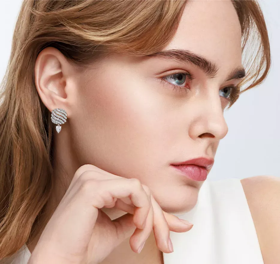 ALROSA Diamonds 1WA36311S Серьги  Фото 2