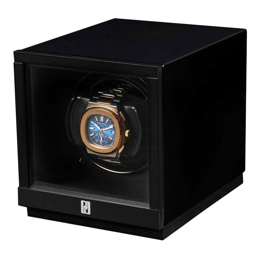 PAUL DESIGN Шкатулка для 1 часов  с автоподзаводом PAUL DESIGN PETIT 1D-BL  Фото 1
