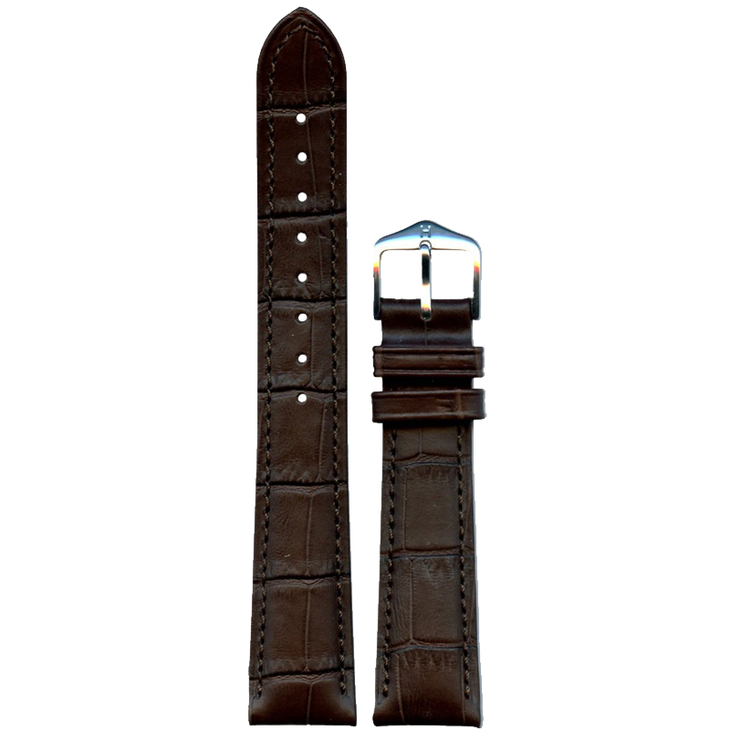 HIRSCH Ремешок 0102 90 10 19 Silver Sette Duke 