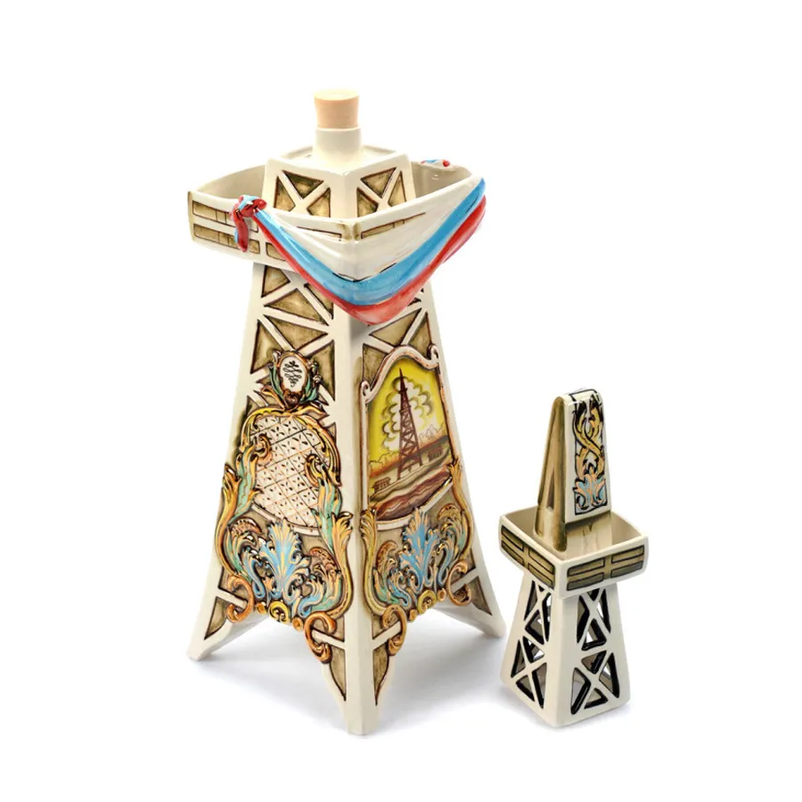  ШФ-017С Штоф Вышка Нефтяная 1,5 л  Фото 2