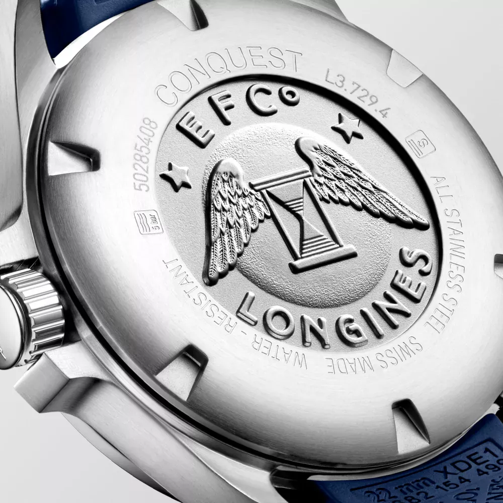 Наручные часы  Longines L3.729.4.96.9 Conquest Фото 5