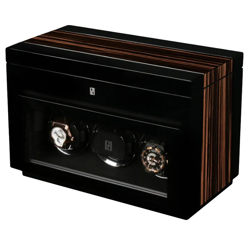 PAUL DESIGN Шкатулка для 3 часов с автоподзаводом PAUL DESIGN Gentlemen GENT3+5MAC 