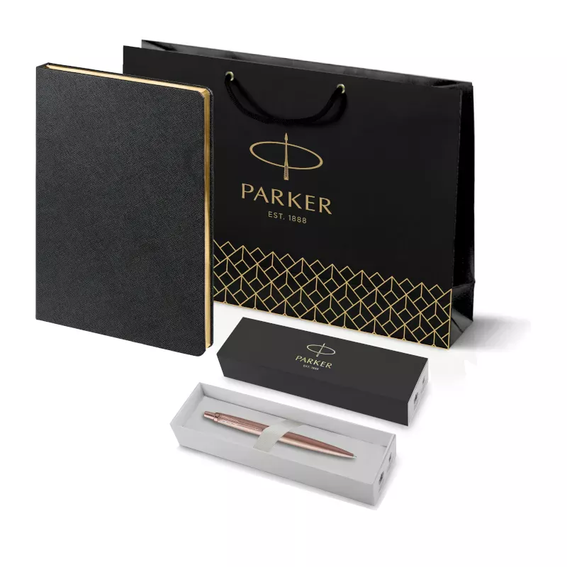 Parker Набор: Шар.руч Jotter XL SE20 Monochrome Pink Gold BP (2122755) + Ежедн.недат.черн.(212_11105302755)  Фото 1