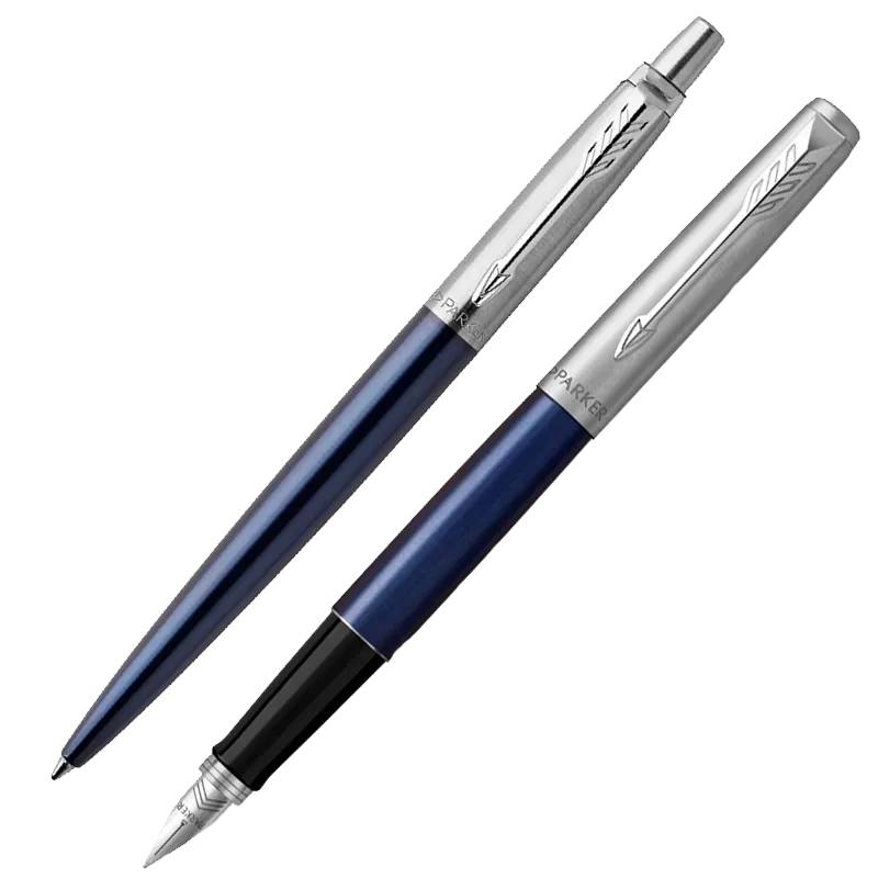 Parker Подар. набор: Перо Jotter Royal Blue CT FP +  Шарик. Jotter Royal Blue CT BP (1953186-2030950) 