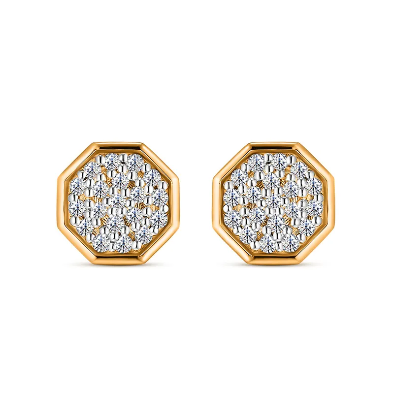 ALROSA Diamonds 9P142H25S Пуссеты  Фото 2