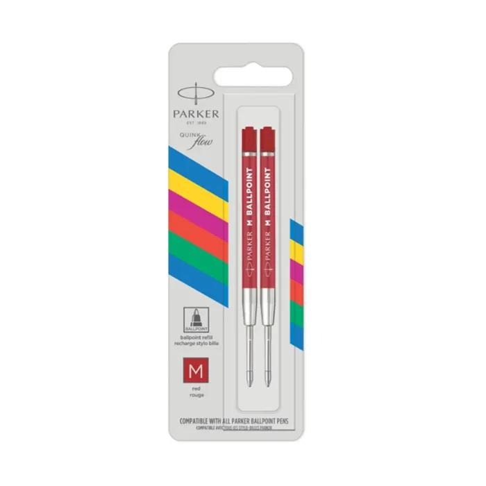 Parker Z09 QuinkFlow Basic Red 2шт. (2166545)  Фото 1