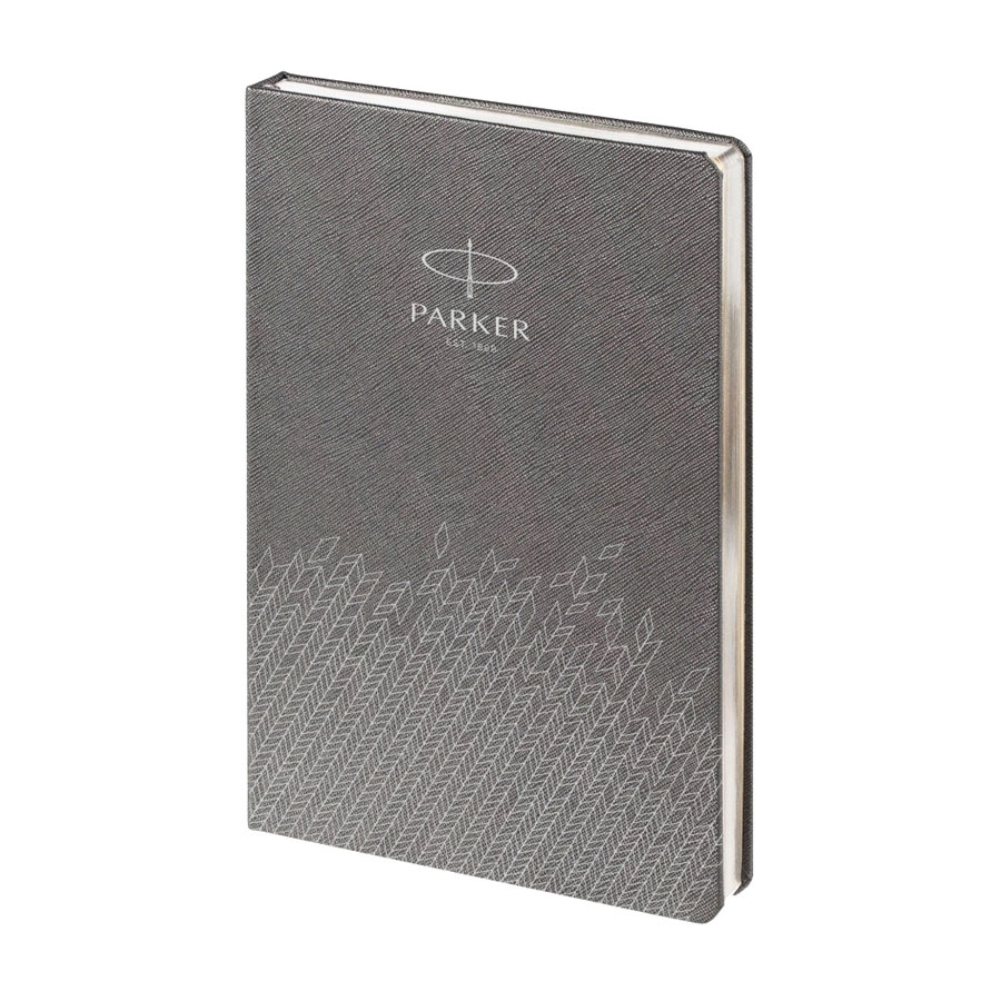 Parker P_1111005 Ежедневник недатированный, серый c нанесением Logo  Фото 1