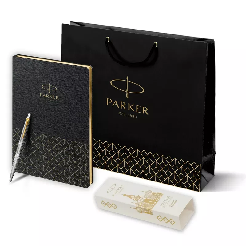 Parker Набор:Шар.ручка Jotter Russia SE GT BP (2126175) + Ежедневник черн. недат. (2121110_5336175)  Фото 3
