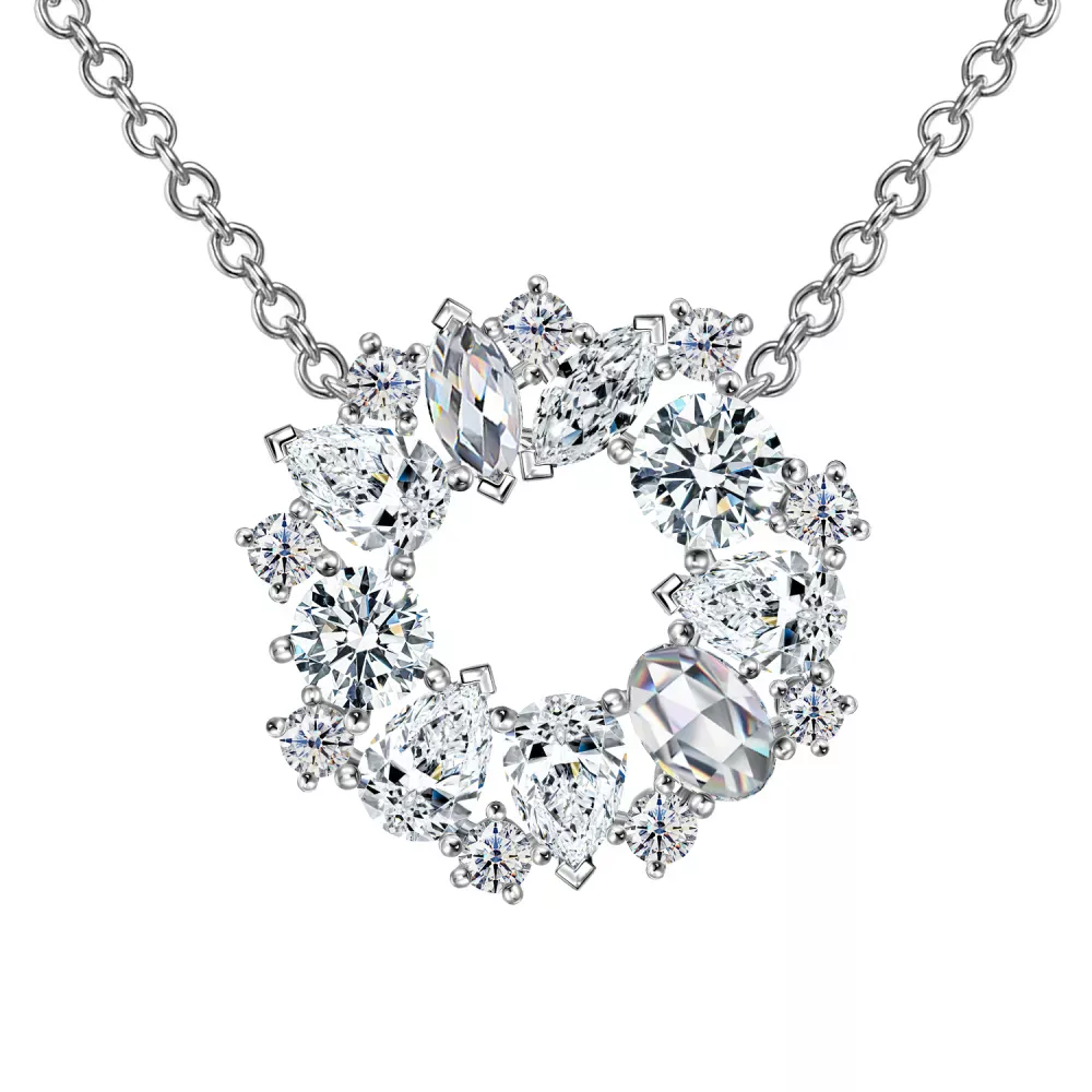 ALROSA Diamonds 5H607311S Колье  Фото 2