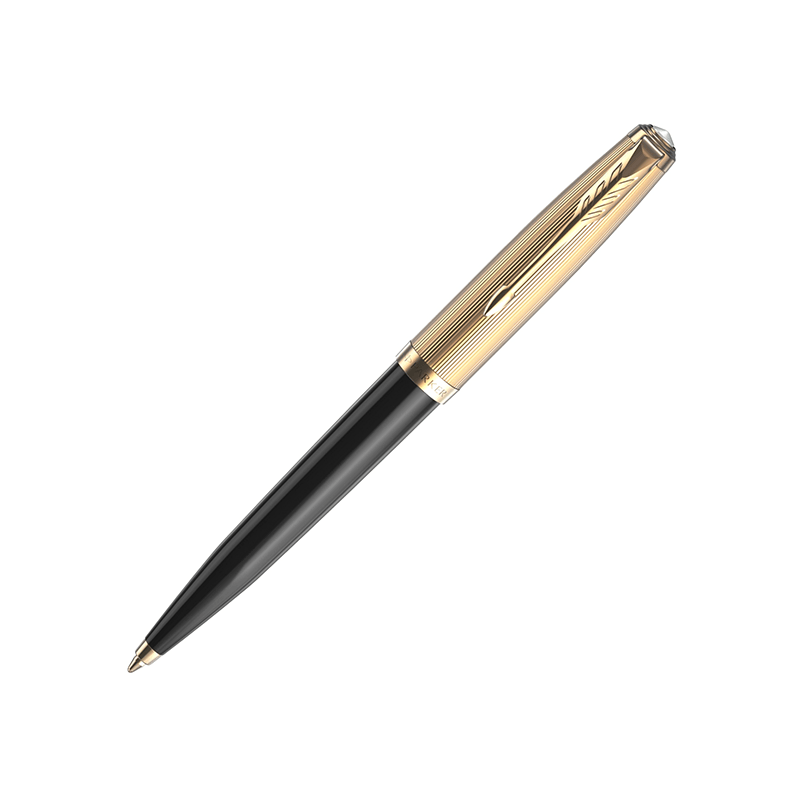  Parker 51 Deluxe Black GT BP (2123513)  Фото 1