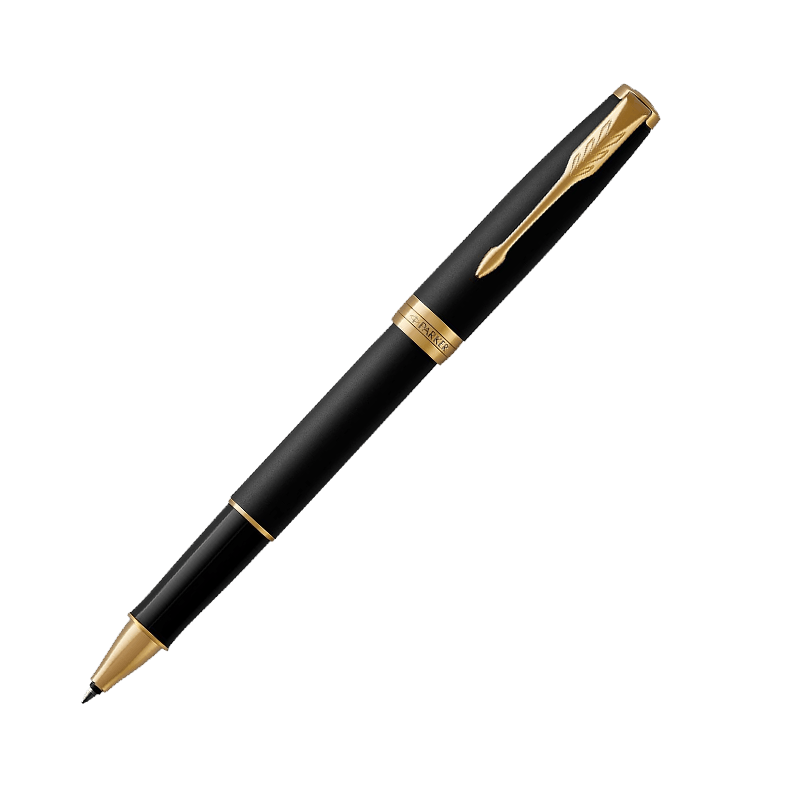 Parker T526 Sonnet Matte Black GT RB (1931518)  Фото 1