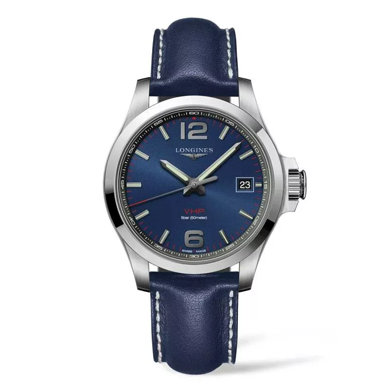 Наручные часы  Longines L3.716.4.96.0 Conquest Фото 1