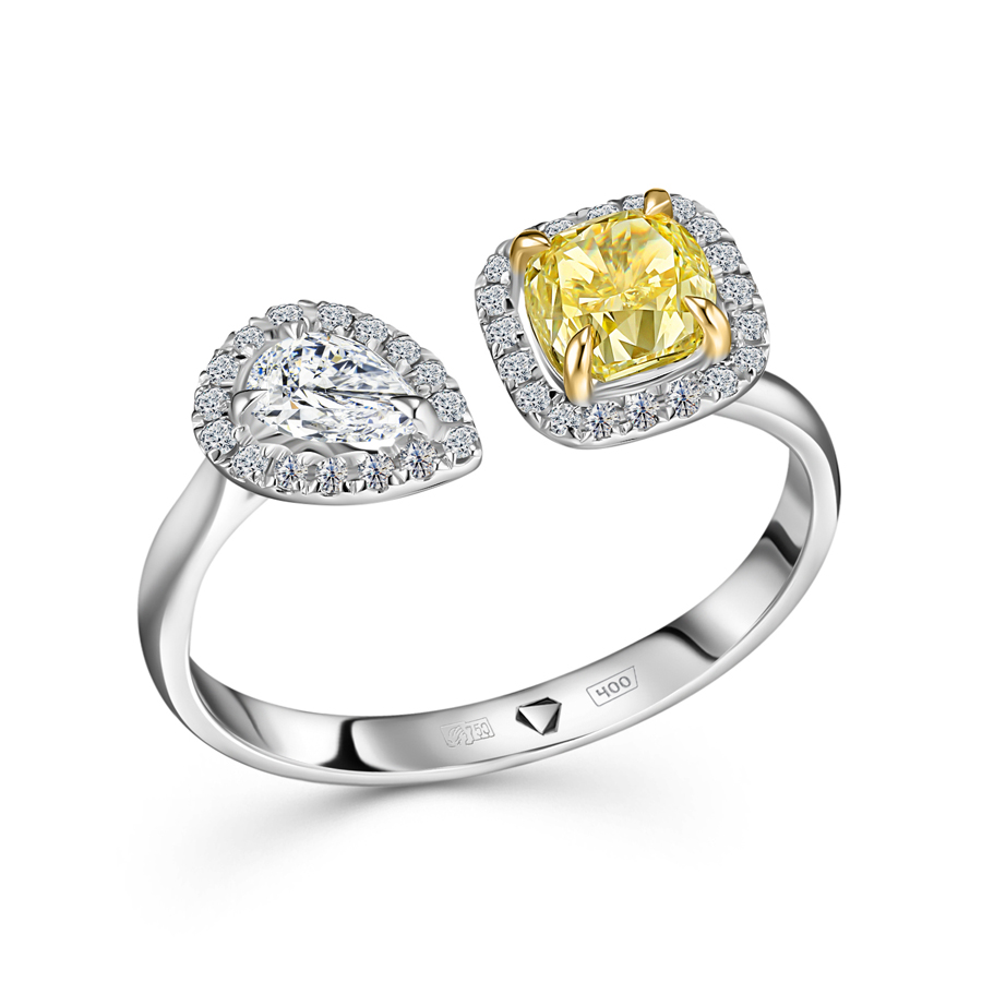 ALROSA Diamonds 0F302315S Кольцо  Фото 2
