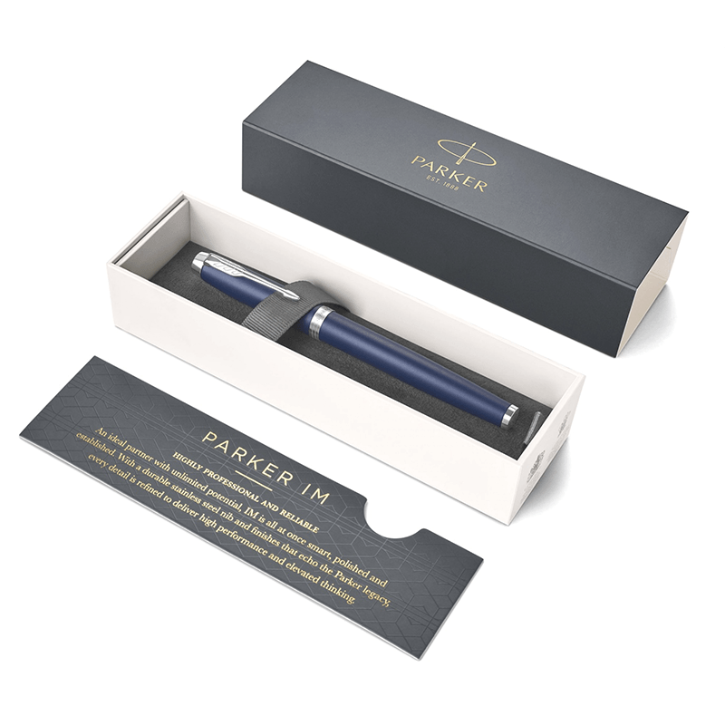 Parker F321 IM Core Matte Blue CT FP(1931647)  Фото 2