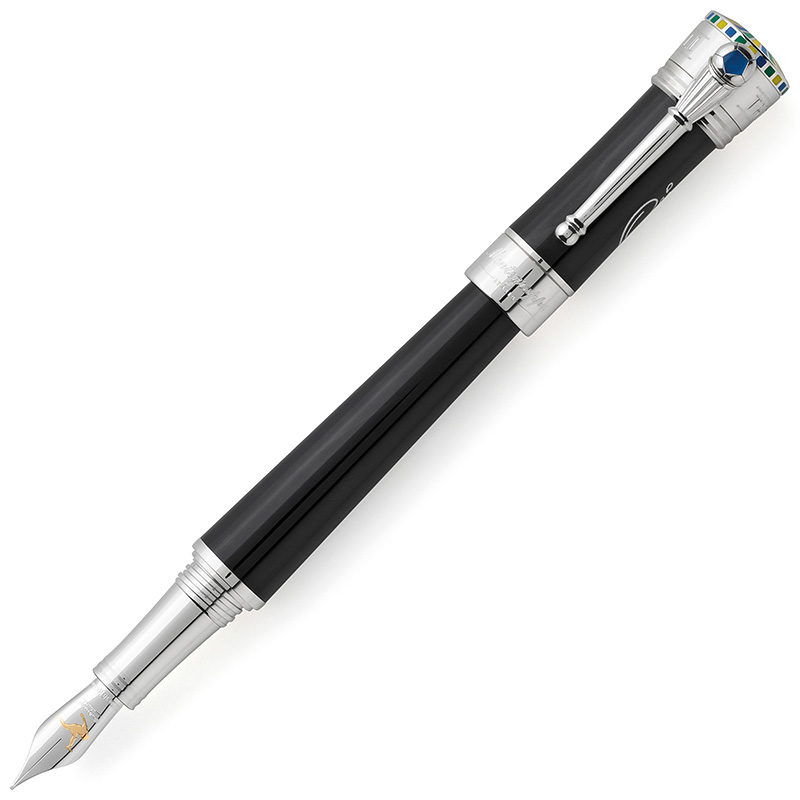 Montegrappa PELE/BK-BP Шариковая ручка Montegrappa Pele P-10 Sterling Silver  Фото 1