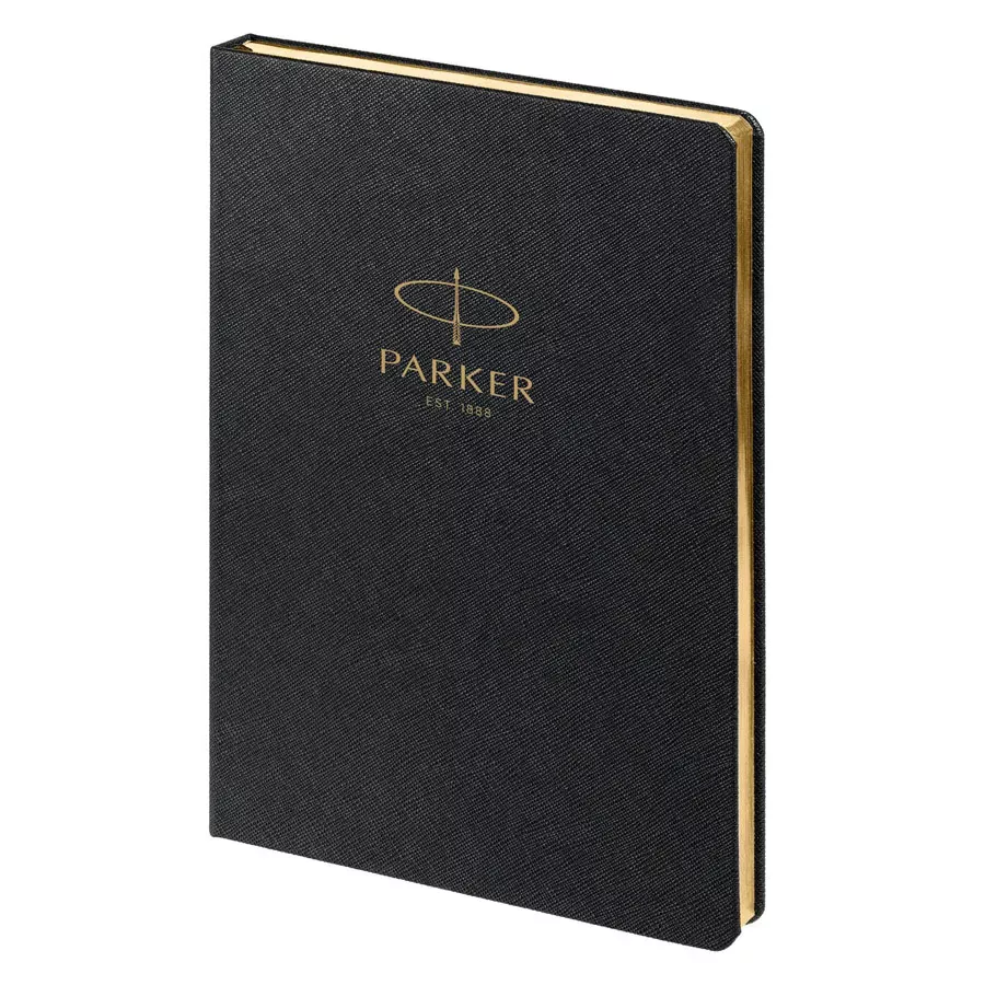 Parker PL1113305 Ежедневник недатированный, черный c нанесением Logo  Фото 1